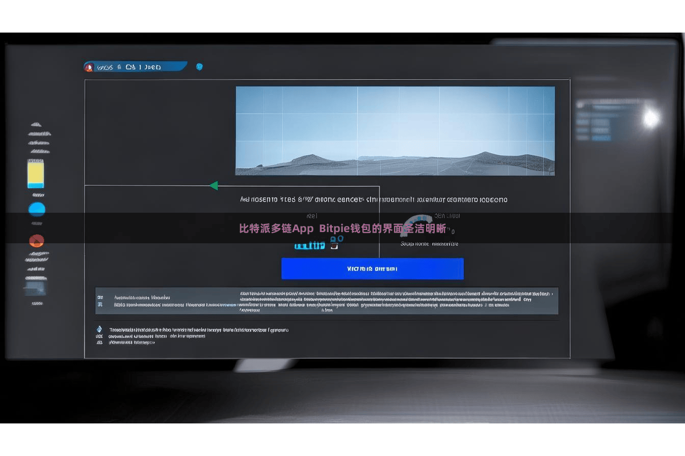 比特派多链App  Bitpie钱包的界面圣洁明晰